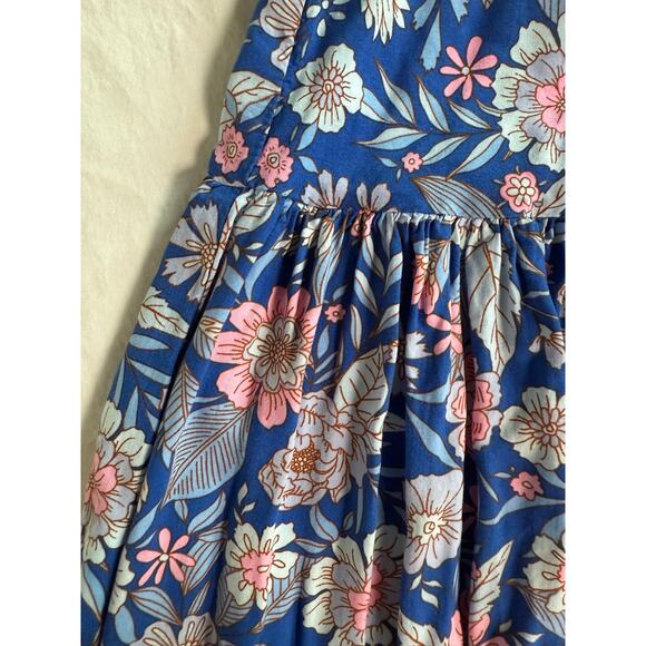 Abel the Label Anthropologie‎ Bluebell Floral Maxi Skirt Size MEDIUM - Picture 3 of 9
